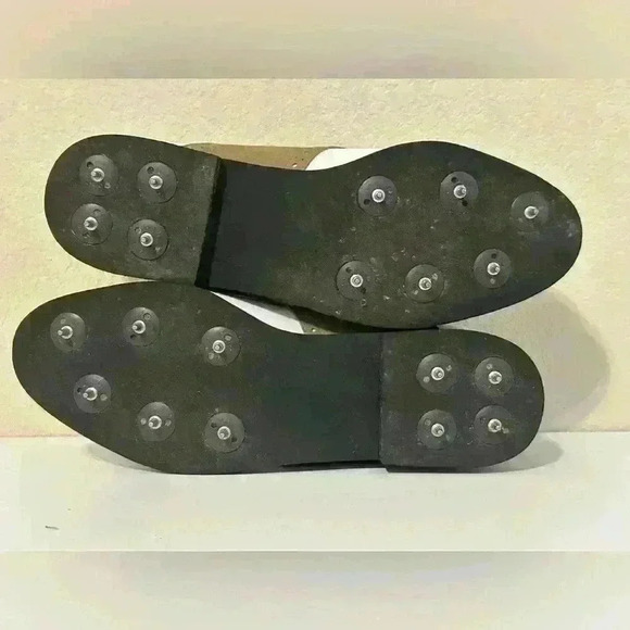 FootJoy Golf Shoes Womens 10M Cleats Green Joy Vintage Retro Golfing Classic - Picture 8 of 10